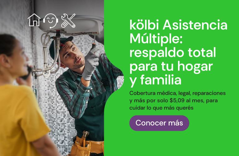 kólbi Asistencia Múltiple: respaldo total para tu hogar y familia