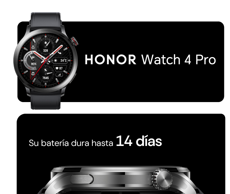 HONOR Watch 4 Pro: su batería dura hasta 14 días