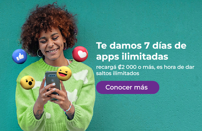Apps ilimitadas por 7 días