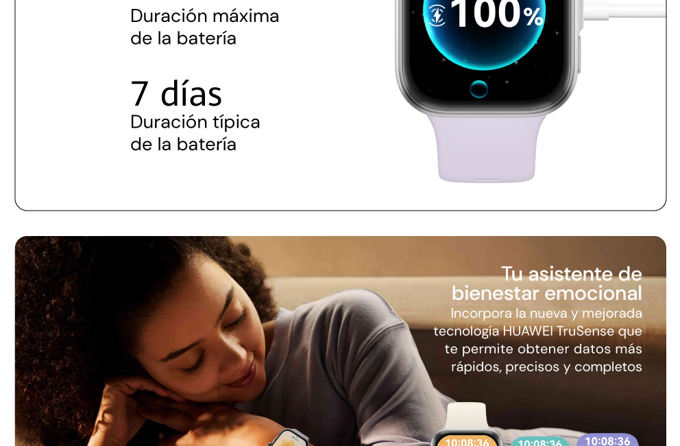 Huawei Watch Fit 4 tu asistente de bienestar emocional