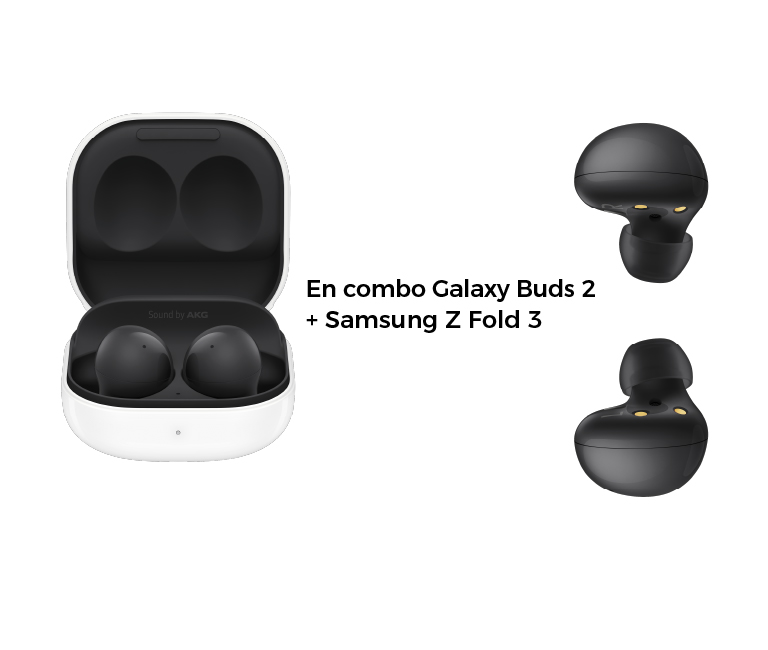 En combo Galaxy Buds 2 + Samsung Z Fold 3