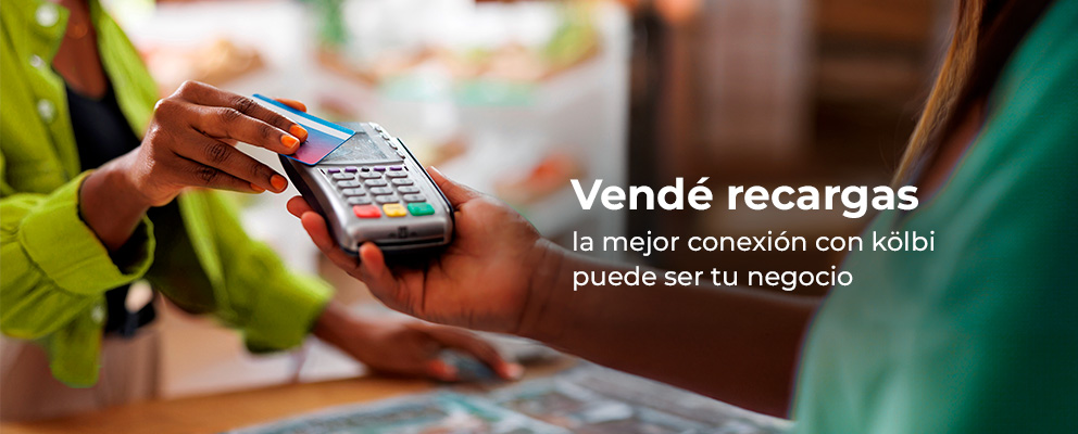 Vendé recargas desde tu negocio