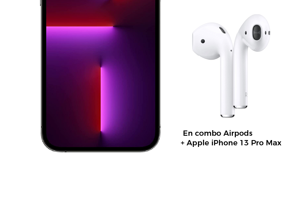 Combo Airpods + Apple iPhone 13 Pro Max