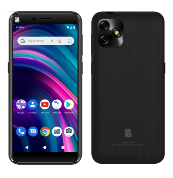 BLU G40 vista frontal y trasera