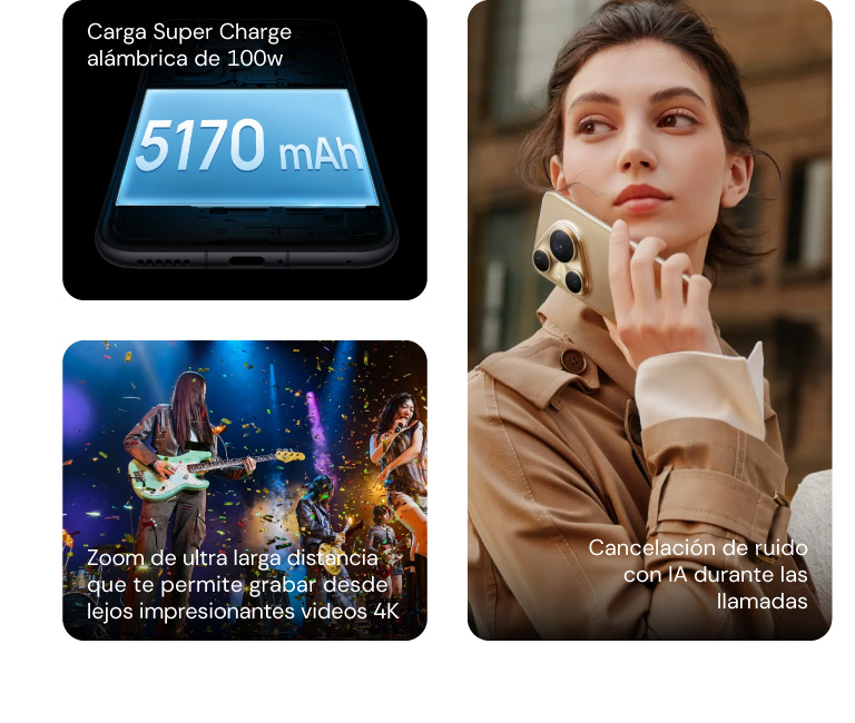 Carga Super Charge alámbrica de 100w