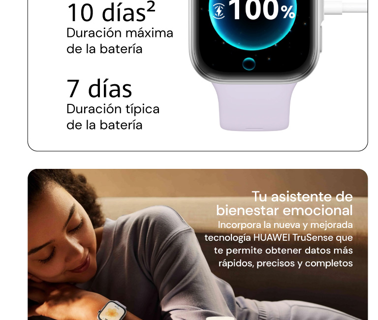 Huawei Watch Fit 4 tu asistente de bienestar emocional