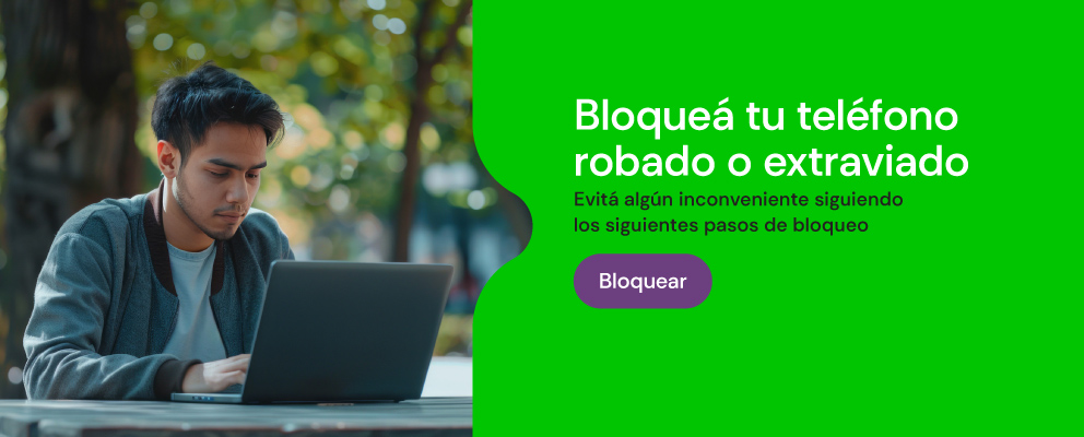 Bloqueá tu teléfono por robo o extravío acá 