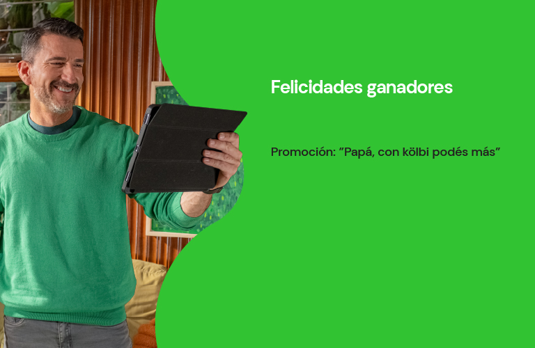 Ganadores Promoción "Papá, con kölbi podés más"