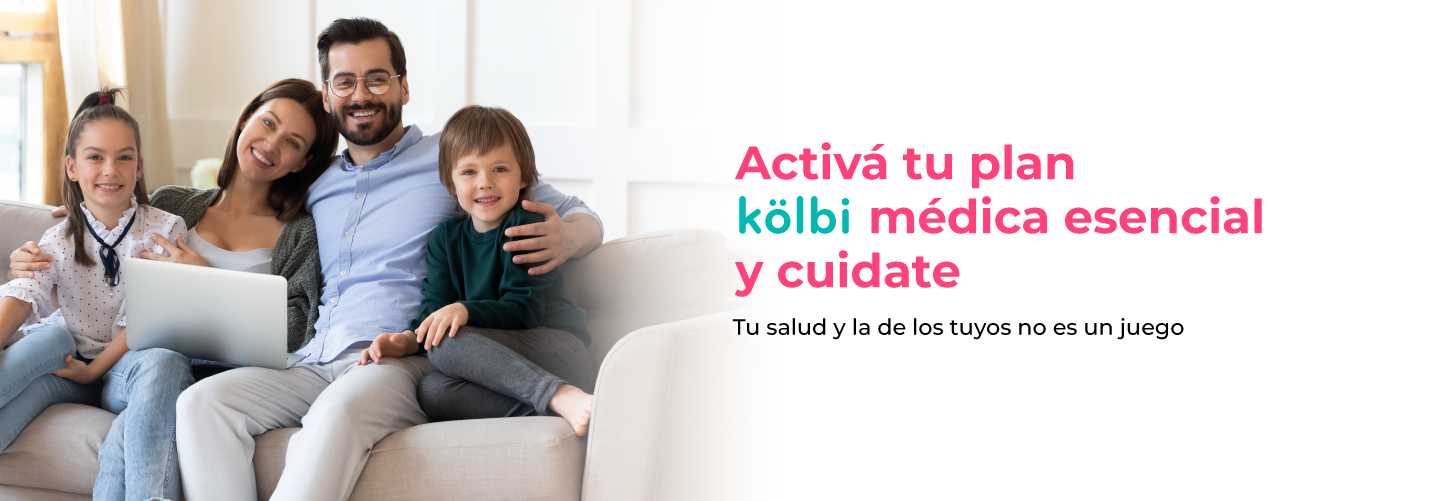 Activá tu plan kölbi médica esencial y cuidate