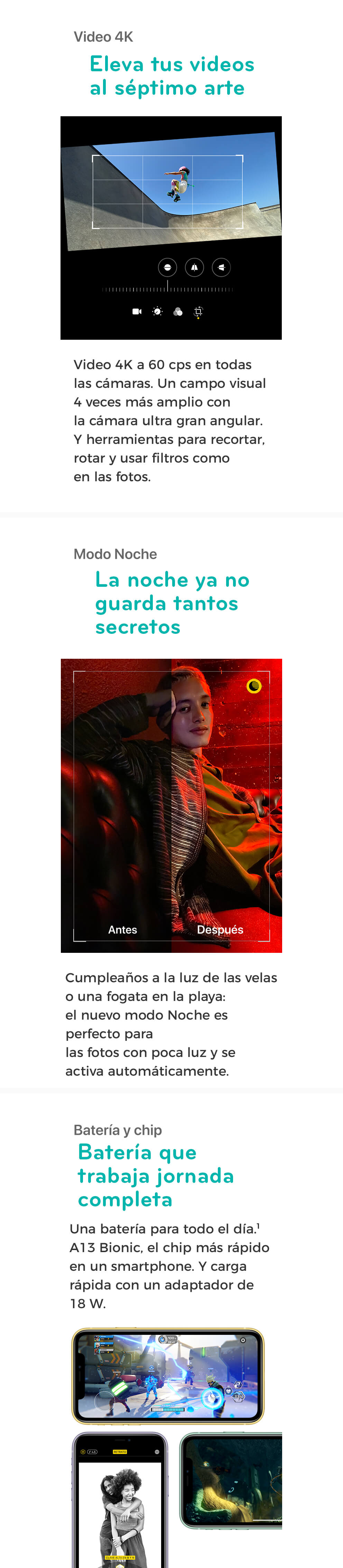 iPhone 11, nada menos que todo lo que querés!