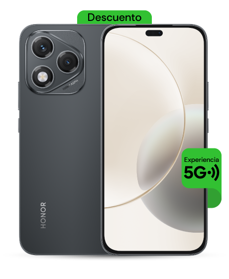 HONOR 400 Lite vista frontal y trasera