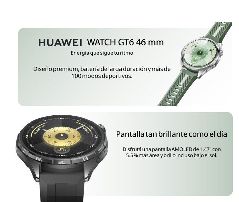 Huawei Watch GT 5: hasta 7 días de duración en la batería