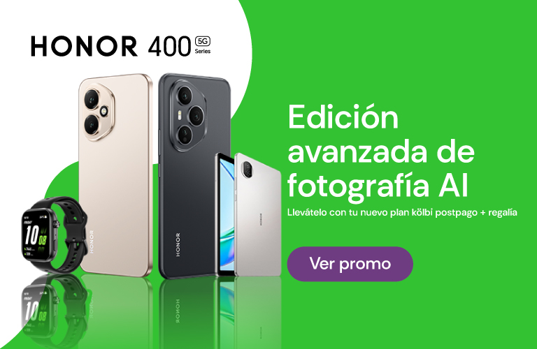 Con kölbi y HONOR 400 Lite podés más con su AI en un clic