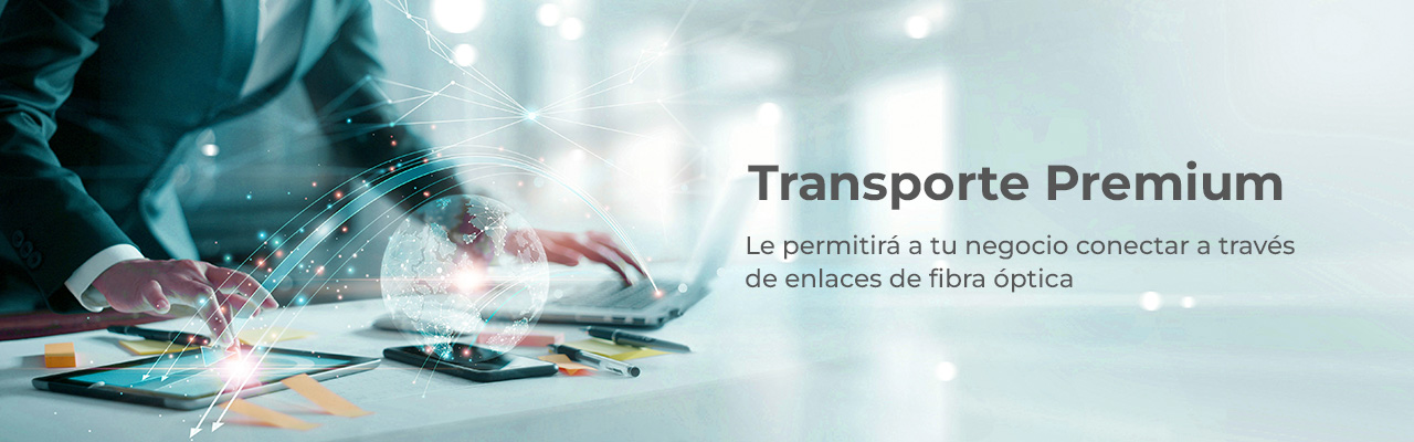 Le permitirá a tu negocio conectar a través de enlaces de fibra óptica
