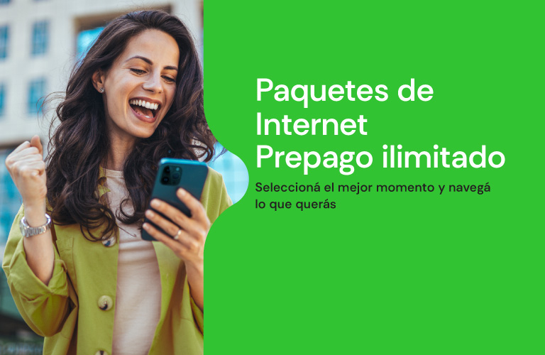 Paquetes de Internet Prepago Ilimitado