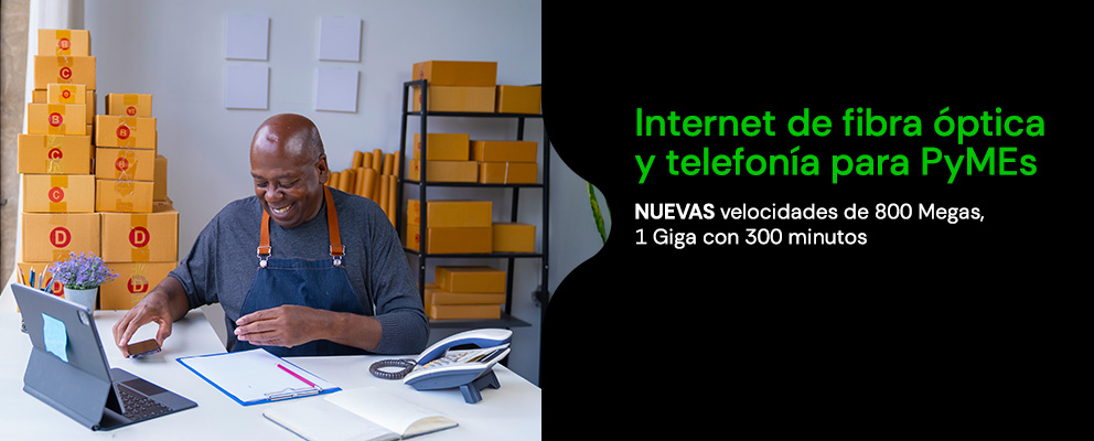 Planes dúo para PyMEs: Internet y TV o Internet y telefonía