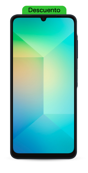 Galaxy A06 5G vista frontal