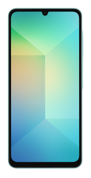 Galaxy A06 5G vista frontal