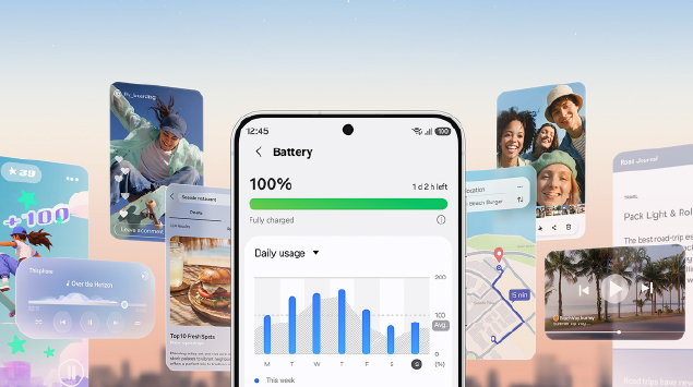 Batería 4900mAh con carga 45W y resistencia al agua y al polvo IP68