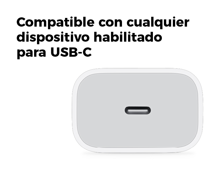 Compatible con cualquier dispositivo habilitado para USB-C