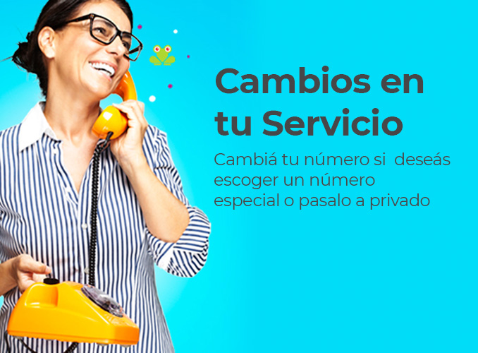 Cambios en tu servicio 