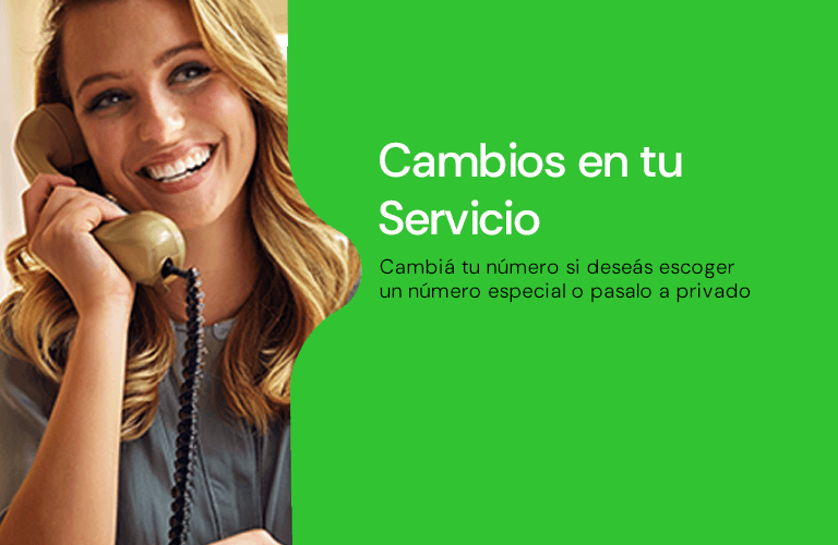 Cambios en tu servicio 