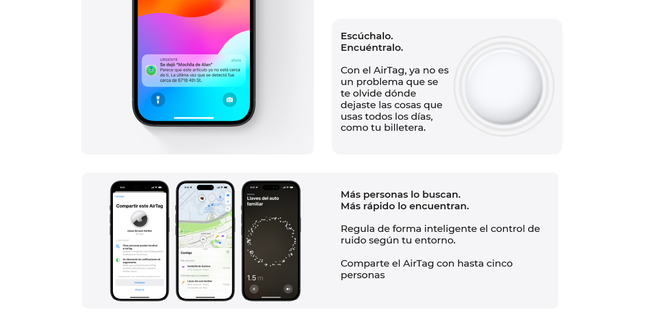 Con conector USB-C, Audio adaptativo y Mordo ambiente para escuchar sin problema