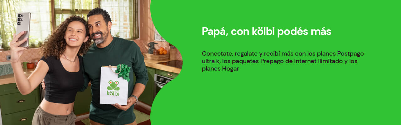Papá, con kölbi podés más