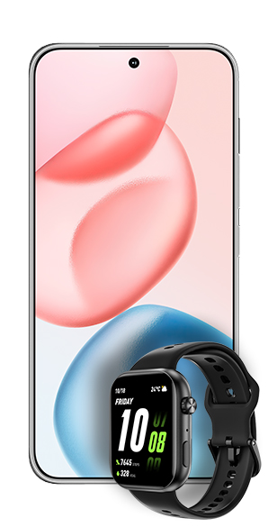 HONOR 400 vista frontal con regalo