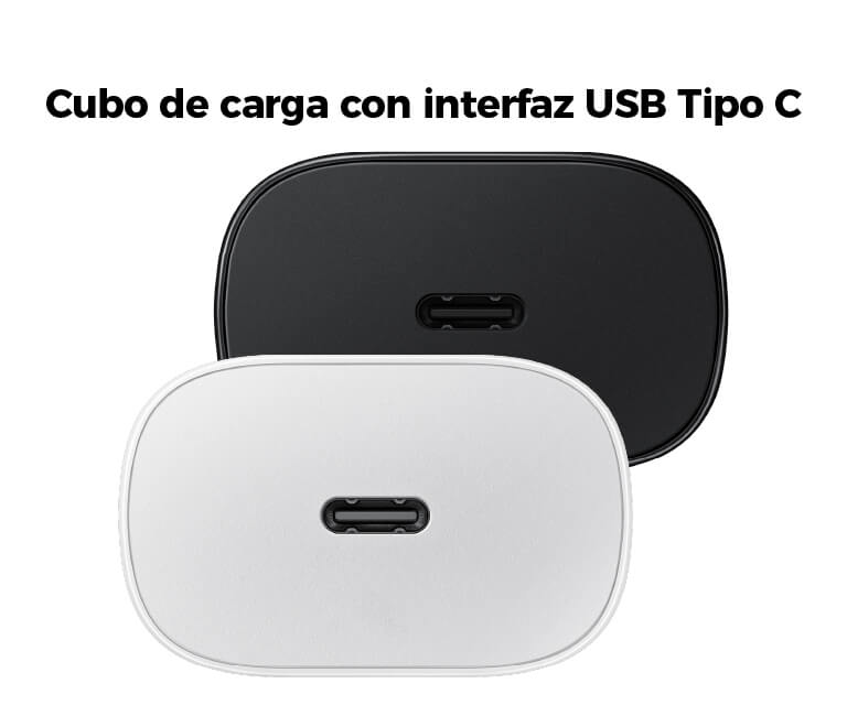 Cubo de carga con interfaz USB Tipo C