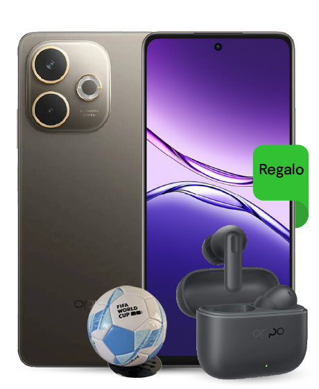 Oppo A5 Pro vista frontal y trasera