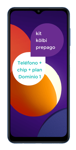 llevátelo con tu kit kölbi prepago que te adiciona el chip prepago y un plan Dominio prepago 1