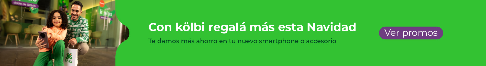 Regalá más esta Navidad. Te damos más ahorro en tu nuevo smartphone o accesorio
