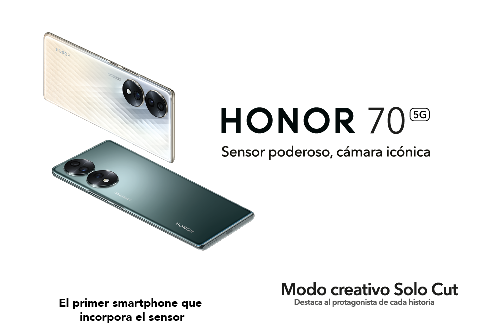 HONOR 70: sensor poderoso, cámara icónica