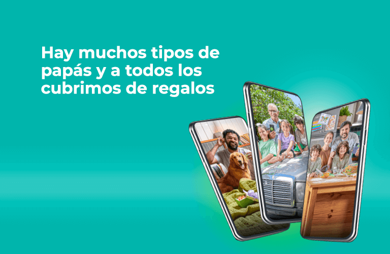 Este Día del Padre al adquirir, renovar o pasarte a plan kölbi postpago obtendrás grandes beneficios