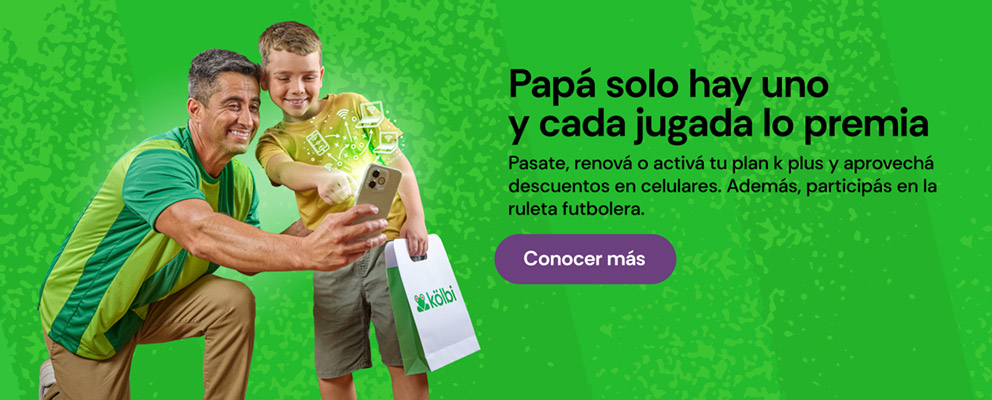 Papá solo hay uno y cada jugada lo premia