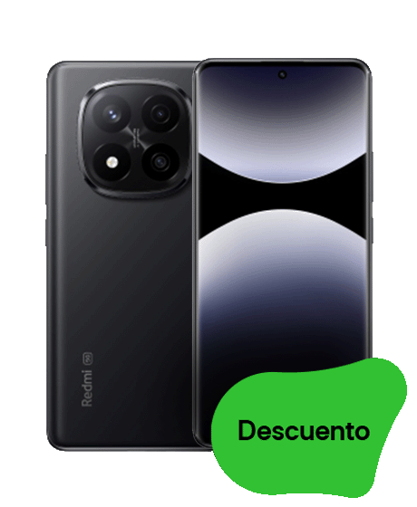 Xiaomi Redmi Note 14 Pro+ 5G vista frontal y trasera