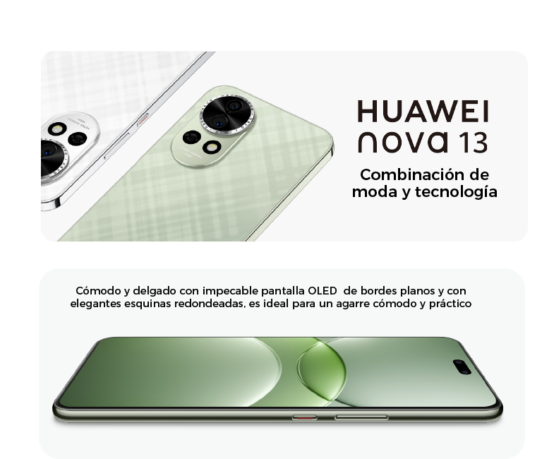 Huawei nova 13, combinación de moda y tecnología