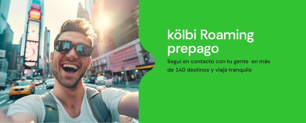 Roaming prepago te conecta con más de 80 países alrededor del mundo, activalo