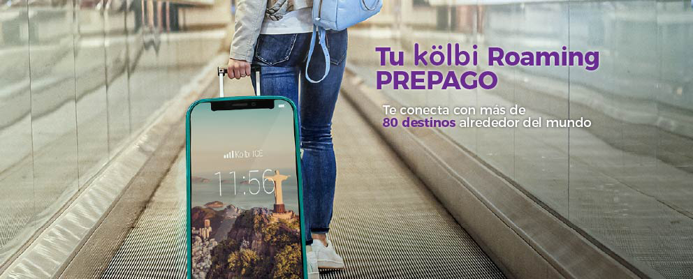 Roaming prepago te conecta con más de 80 países alrededor del mundo, activalo