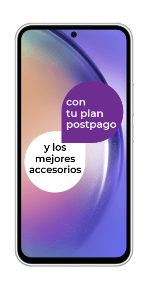Samsung Galaxy A54 5G vista frontal