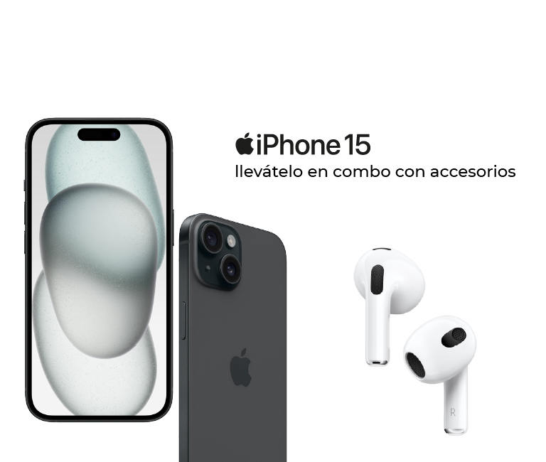 iPhone 15 con isla dinamica, arriba las notificaciones