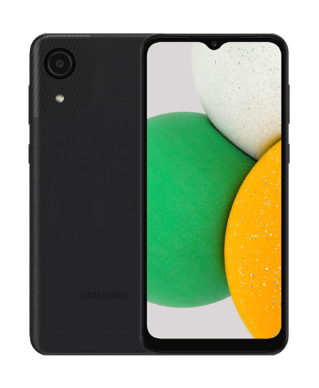 Samsung A03 Core vista frontal
