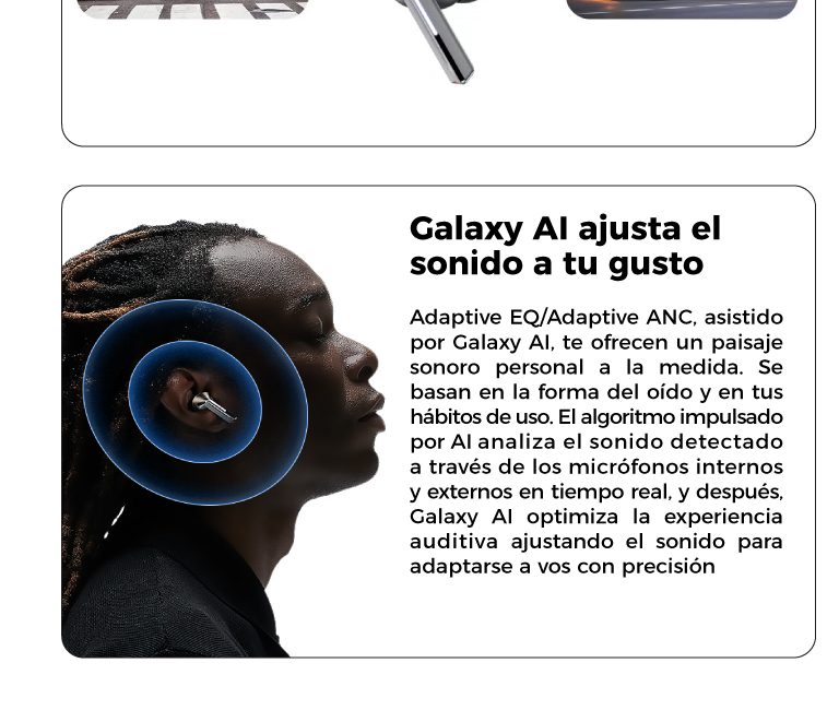 Galaxy Ai ajusta el sonido a tu gusto