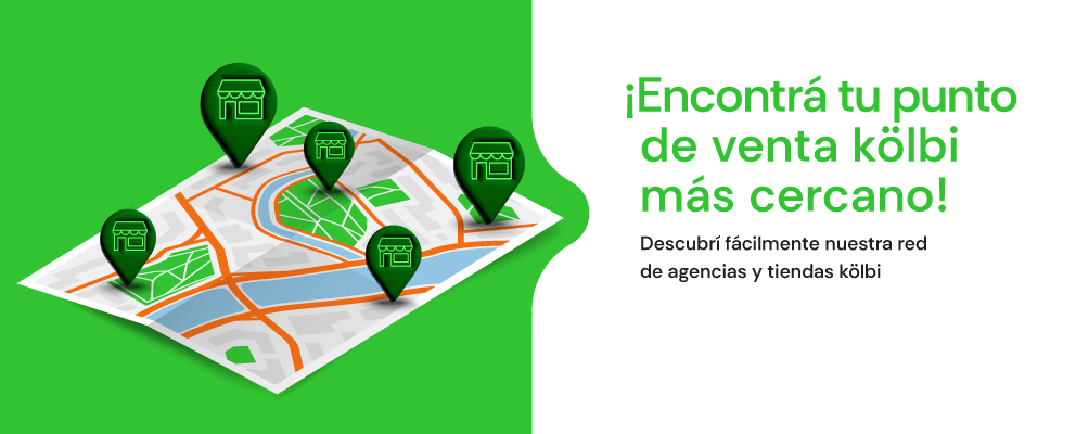 Buscá tu agencia o tienda más cercana