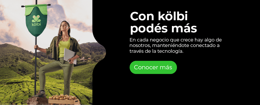 Con kölbi podés más, en cada negocio que crece hay algo de nosotros