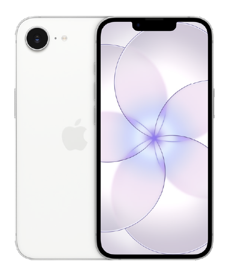 iPhone 17e vista frontal y trasera