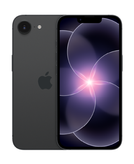 iPhone 17e vista frontal y trasera