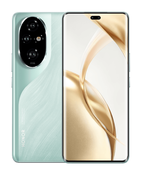 Honor 200 pro vista frontal y trasera