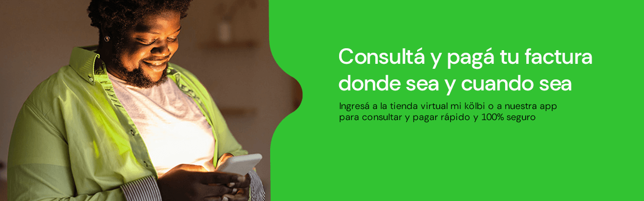Con kölbi podés gestionar tus servicios donde sea y cuando sea